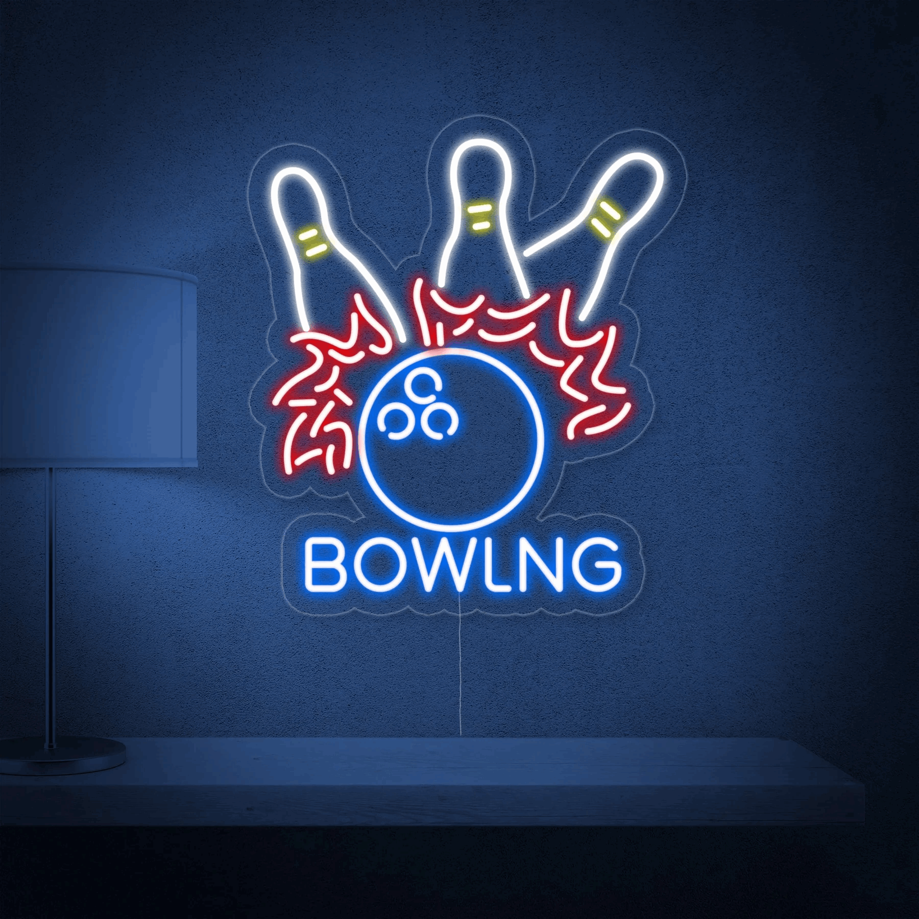 Customized Bowling Neon Sign